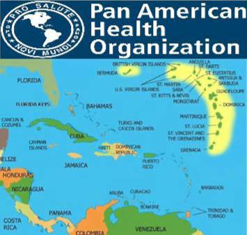 PAHO Caribbean Map Free  